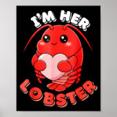 I'm Her Lobster Matching Couple Valentine's Day Wo Poster (Voorkant)