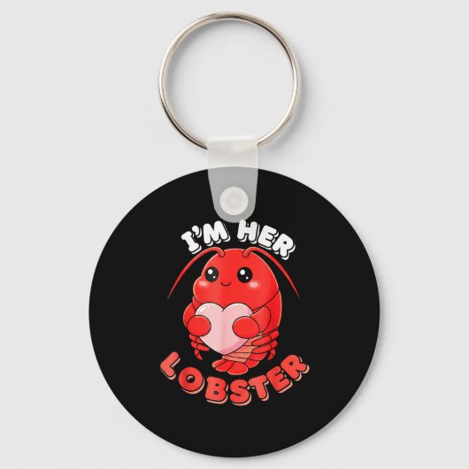 I'm Her Lobster Matching Couple Valentine's Day Wo Sleutelhanger (Voorkant)