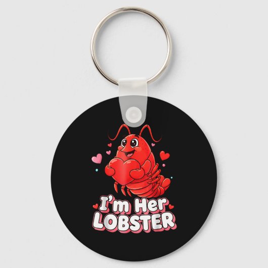 I'm Her Lobster Matching Couple Valentine's Day Wo Sleutelhanger (Voorkant)