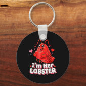 I'm Her Lobster Matching Couple Valentine's Day Wo Sleutelhanger (Voorkant)