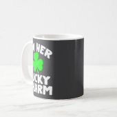 I'm Her Lucky Charm Funny Couples St Patrick's Day Koffiemok (Voorkant links)