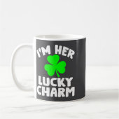 I'm Her Lucky Charm Funny Couples St Patrick's Day Koffiemok (Links)