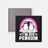 I'm Her Penguin Matching Couple Valentine Love Hea Magneet (Voorkant / Achterkant)