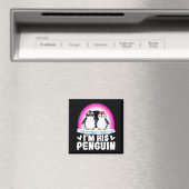 I'm Her Penguin Matching Couple Valentine Love Hea Magneet (Insitu (Vaatwasser))