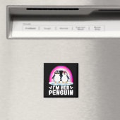 I'm Her Penguin Matching Couple Valentine Love Hea Magneet (Insitu (Vaatwasser))