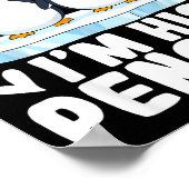 I'm Her Penguin Matching Couple Valentine Love Hea Poster (Hoek)