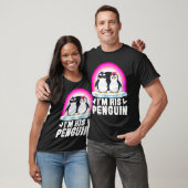 I'm Her Penguin Matching Couple Valentine Love Hea T-shirt (Unisex)