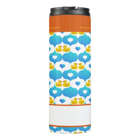 I'm Here for the Ducks Personalized Cruise Thermosbeker (Achterkant)