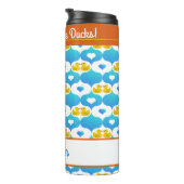 I'm Here for the Ducks Personalized Cruise Thermosbeker (Geroteerd rechts)