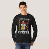 I'm Here To Drink And Draft Kickers Fantasy Footba T-shirt (Voorkant volledig)