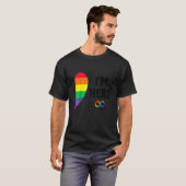 Im Hers Shes Mine Matching For Pride Lesbian Coupl T-shirt (Voorkant volledig)