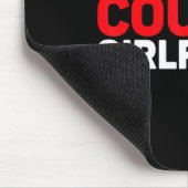 I'm His Cougar Girlfriend Funny Matching Couples Q Muismat (Hoek)