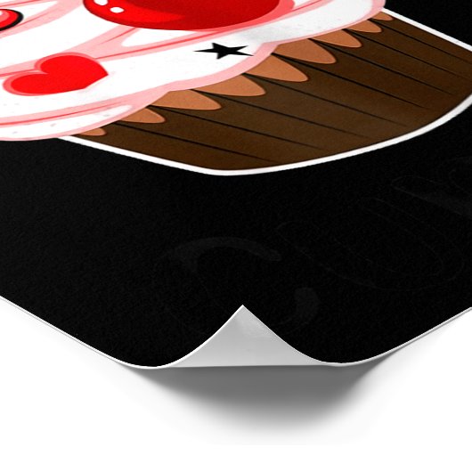 I'm His Cupcake I'm Her Studmuffin Valentine Match Poster (Hoek)