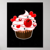 I'm His Cupcake I'm Her Studmuffin Valentine Match Poster (Voorkant)