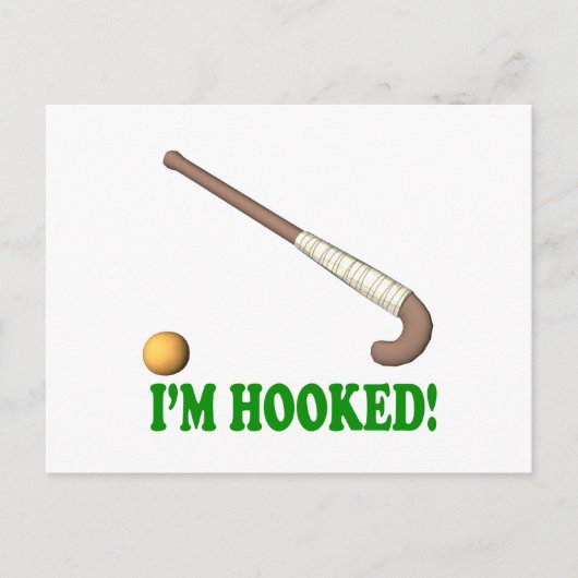 Im Hooked Briefkaart (Voorkant)