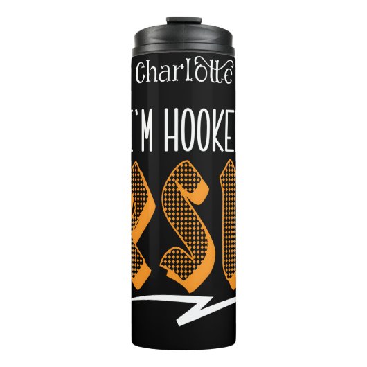 I'm Hooked On Jesus Thermosbeker (Voorkant)