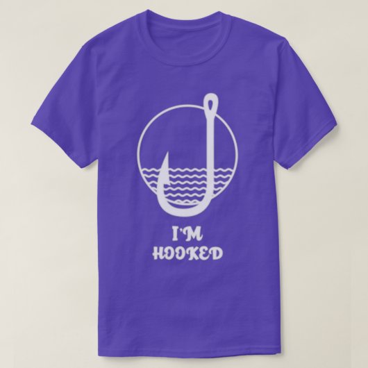 Im Hooked T-shirt (Design voorkant)