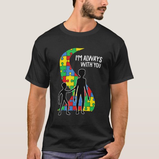 Im Immer Mit Dir Autism Alien Papa Alien T-shirt (Voorkant)