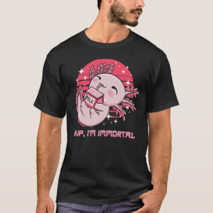 Im Immortal Axolotl Memes Salamander Trending Zee T-shirt