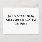 IM in borgtocht J/K Briefkaart (Voorkant)