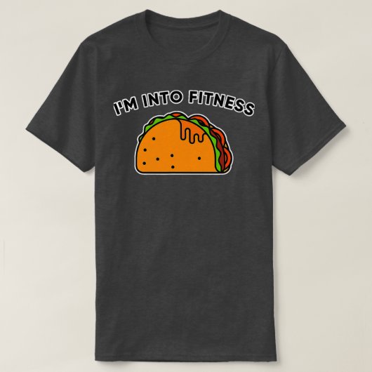 Im in Fitness Cool Tacos Novelty T-shirt (Design voorkant)