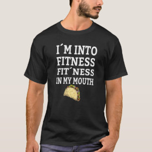 Im in fitness fitness fitness in mijn mondomslag c t-shirt
