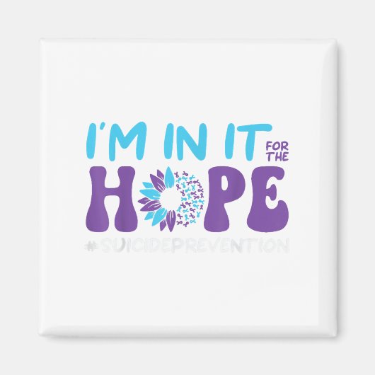 I'm In It For The Hope Suicide Prevention, Mental Magneet (Voorkant)
