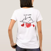 I'm in LOVE T-shirt (Achterkant)