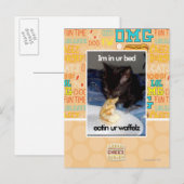 Im in ons bed briefkaart (Voorkant / Achterkant)