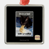 Im in ons bed metalen ornament (Voorkant)