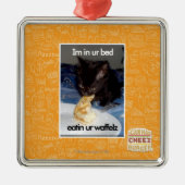 Im in ons bed metalen ornament (Voorkant)