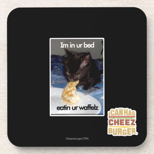 Im in ons bed onderzetter (Voorkant)