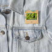 im in ons gras vierkante button 5,1 cm (In situ)