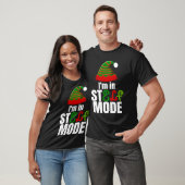 I'm in StELF mode Cute Christmas Elf Hat Elf Chris T-shirt (Unisex)
