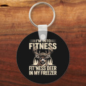 Im Into Fitness Fit'ness My Deer Zer Funny Hunting Sleutelhanger (Voorkant)