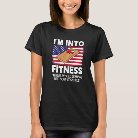 I'm Into Fitness Fitness Whole Beanbag Into your C T-shirt (Voorkant)