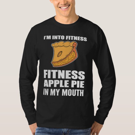 I'm into Fitness Foodie or Baker T-shirt (Voorkant)