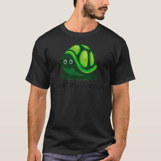 IM introverte schildpad sociaal onhandige introver T-shirt
