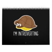 Im Introverting - Introvert Turtle Quarantined Kalender (Hoes)