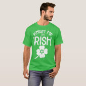 Im Irish Jewish Food Pun St Patricks T-shirt (Voorkant volledig)
