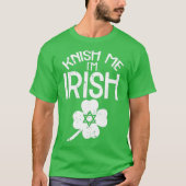 Im Irish Jewish Food Pun St Patricks T-shirt (Voorkant)