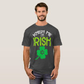 Im Irish Jewish Food Pun St Patricks T-shirt (Voorkant volledig)