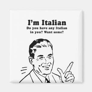 IM ITALIAANS - WIL JE ITALIAANS IN JE MAGNEET