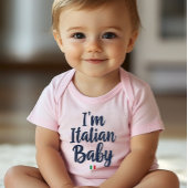 "I'm Italian Baby" Funny Italian Pride Romper