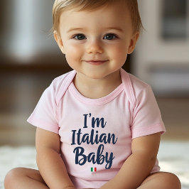 "I'm Italian Baby" Funny Italian Pride Romper