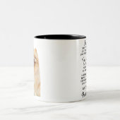 im je pomerese sarcastische zeer hond tweekleurige koffiemok (Center)