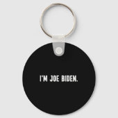 I'm Joe Biden Funny Instant Lazy Halloween Costume Sleutelhanger (Voorkant)