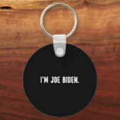 I'm Joe Biden Funny Instant Lazy Halloween Costume Sleutelhanger (Voorkant)