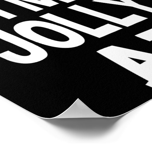 I'm Jolly Af Pajama, Christmas Adult Naughty Sweat Poster (Hoek)