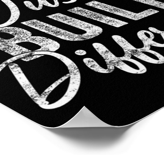 I'm Just Built Different Funny Fitness Bodybuildin Poster (Hoek)